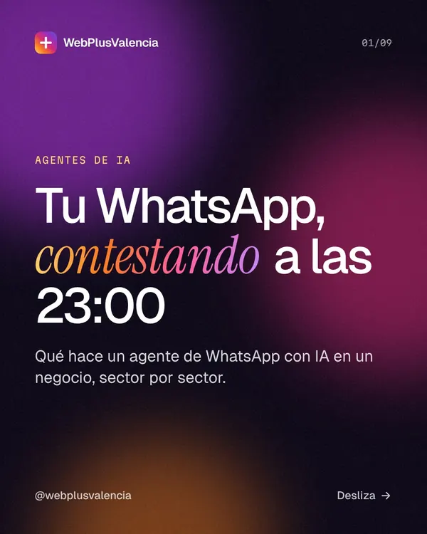 Tu WhatsApp contestando solo con IA, sector por sector